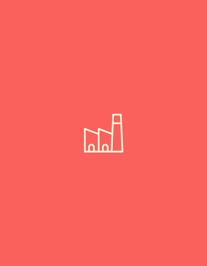 Icône illustrant l’industrie et l’automatisation des processus métier dans une plateforme BPM comme Bonitasoft.
