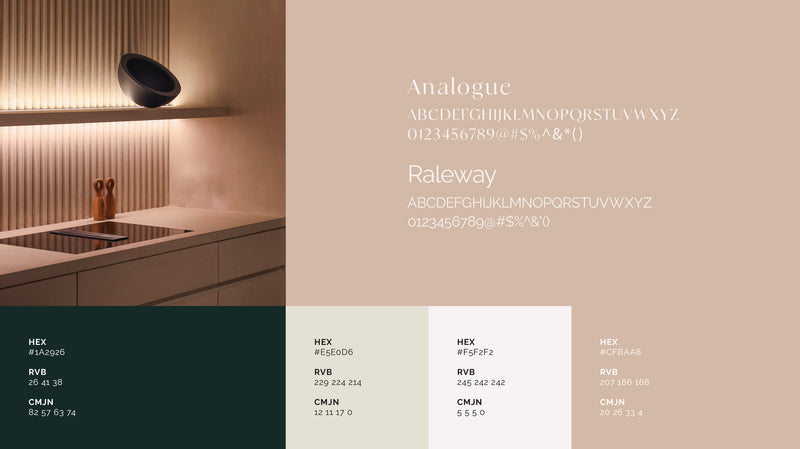 Présentation de la palette de couleurs et des typographies de l’identité visuelle Flohymont.